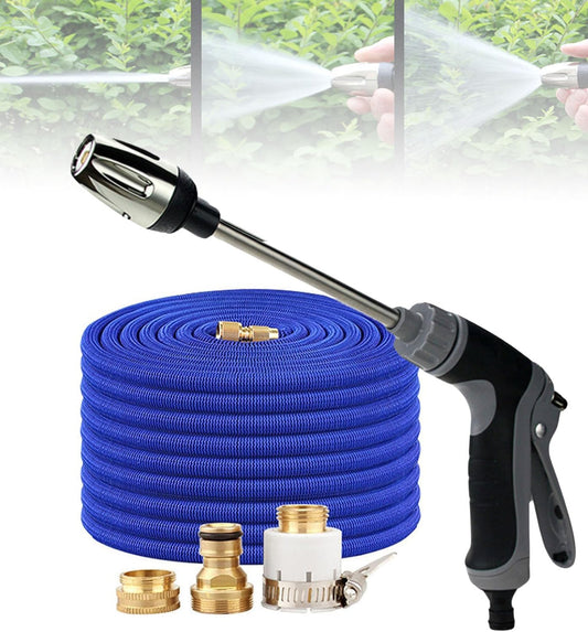 Waterblitz Pressure Washer, Water Blitz Pressure Washer for 1/2" Pipe, Various Spray Effects High-Pressure Nozzle with Accessories (Set D)